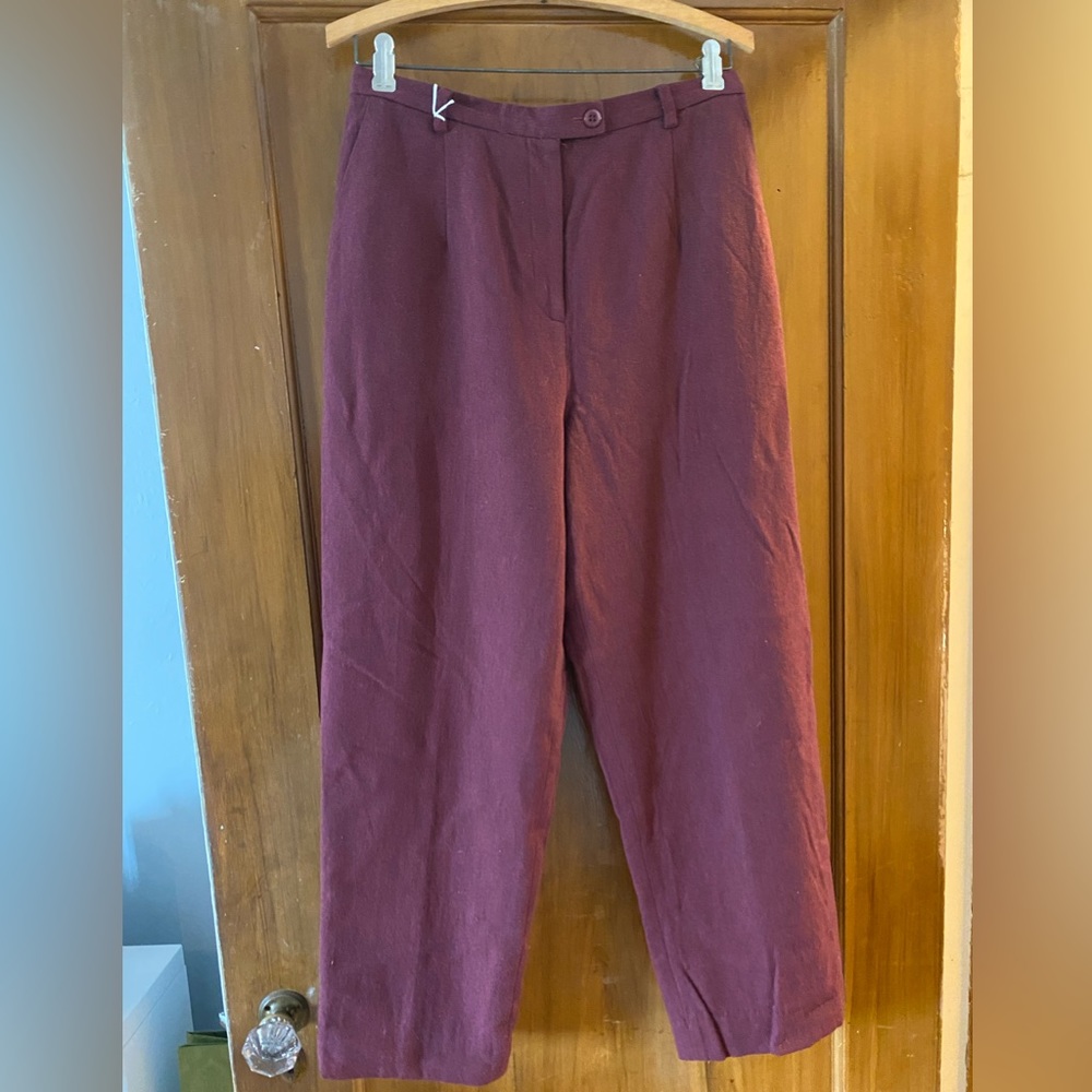 Pendleton vintage wool crop pants